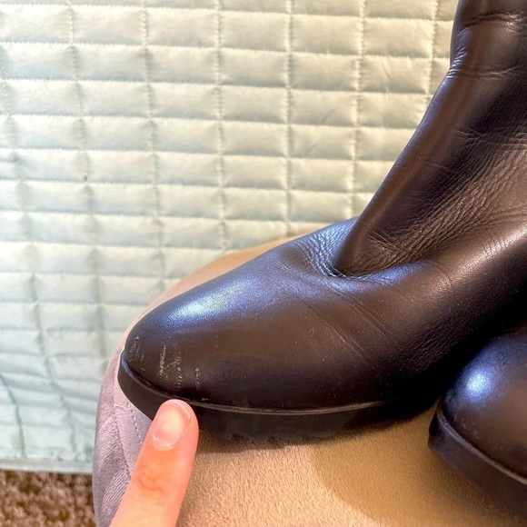 Calvin Klein Judith wedge ankle boots, 100% leather. Super comfortable and cute. - Picture 8 of 10